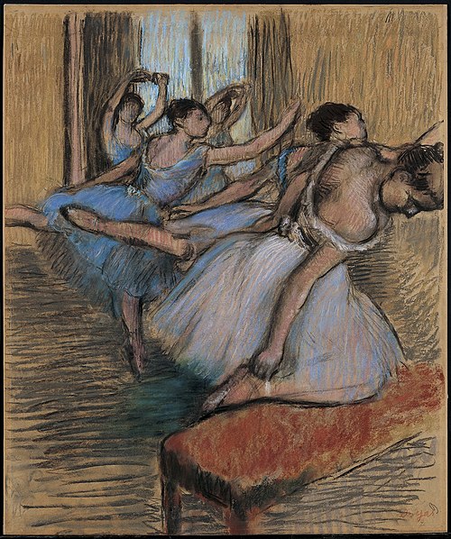 The Dancers, 1885, Edgar Degas