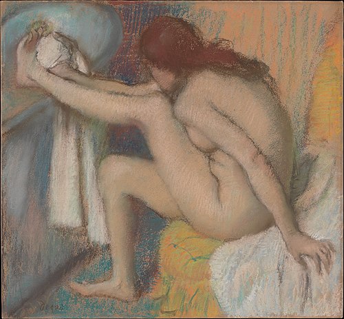 Woman Drying Her Foot, 1885, Edgar Degas