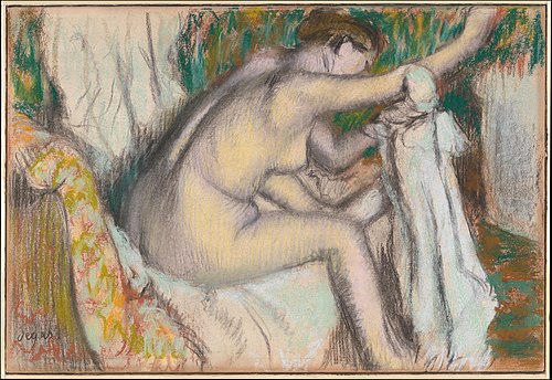 Woman Drying Her Arm, 1890, Edgar Degas
