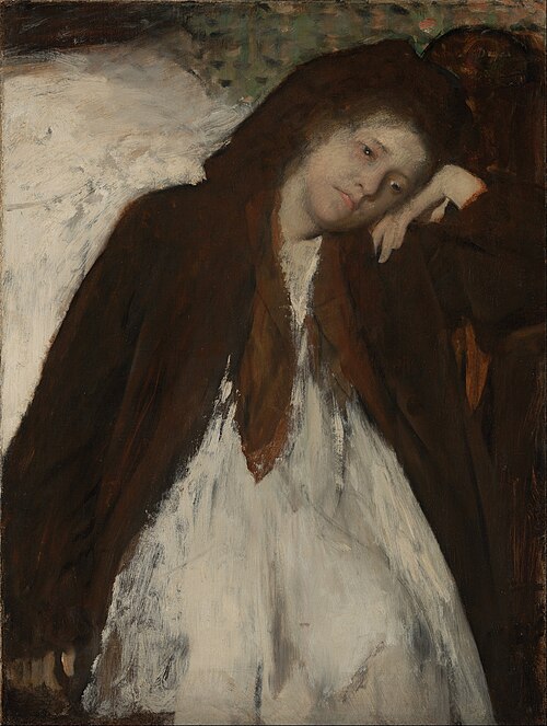 La Convalescente, 1872, Edgar Degas