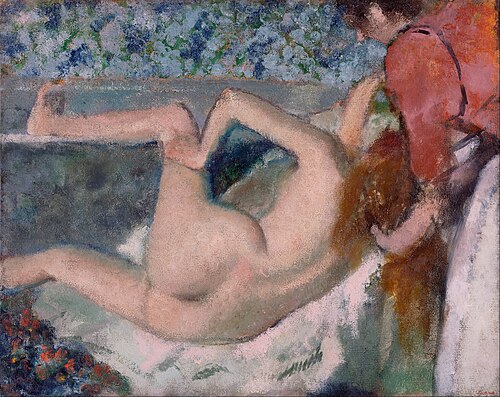 After the Bath, 1895, Edgar Degas