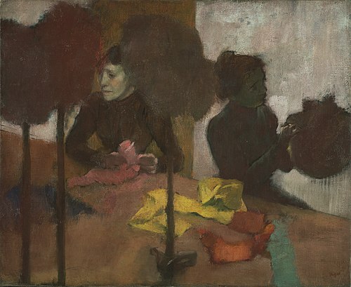 Les Modistes, 1882, Edgar Degas