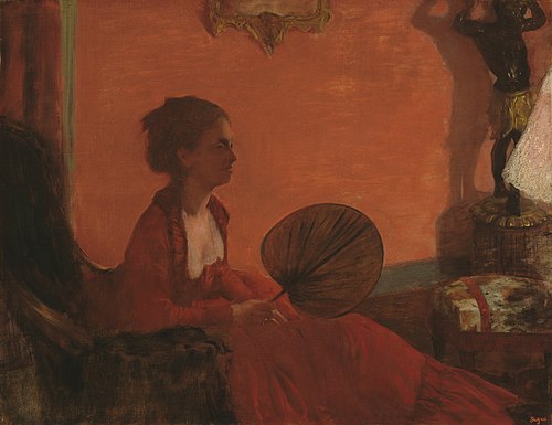 Madame Camus, 1869, Edgar Degas