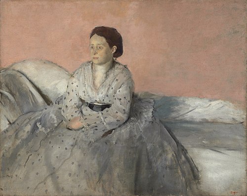 Madame René de Gas, 1871, Edgar Degas
