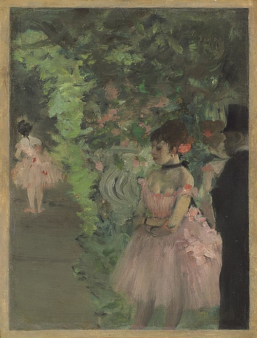 Dancers Backstage, 1879, Edgar Degas