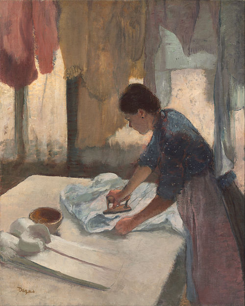 Woman Ironing, , Edgar Degas