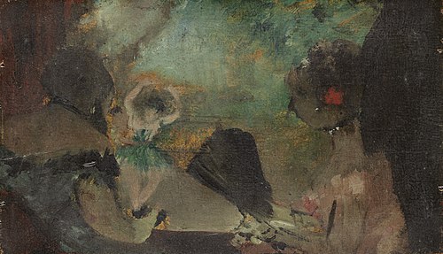 The Loge, 1883, Edgar Degas