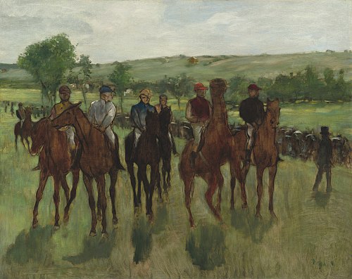The Riders, 1885, Edgar Degas