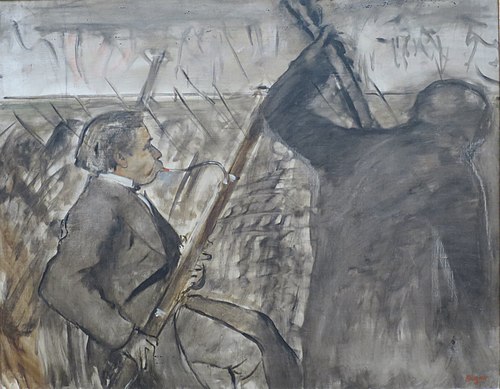Portrait de Désiré Dihau, 1868, Edgar Degas
