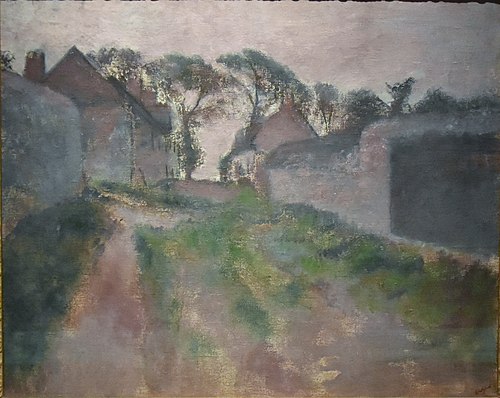 Village Street. Saint-Valéry-sur-Somme, 1898, Edgar Degas