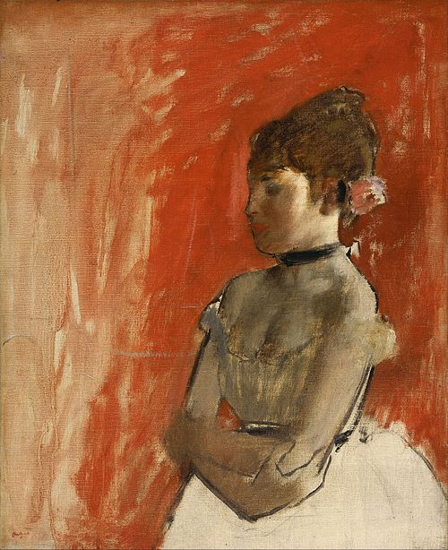 Ballet Dancer with Arms Crossed, 1872, Edgar Degas