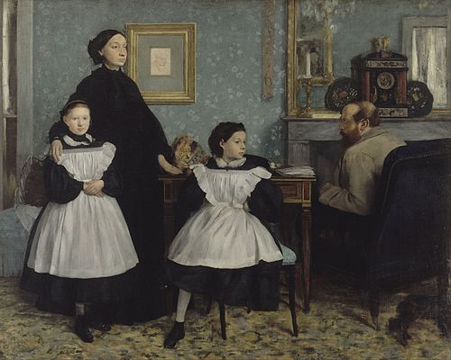 La Famille Bellelli, 1858, Edgar Degas