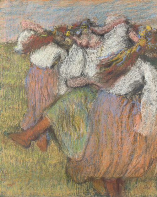 Ukrainian Dancers, 1899, Edgar Degas