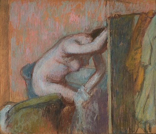 La Toilette apres le bain, 1888, Edgar Degas