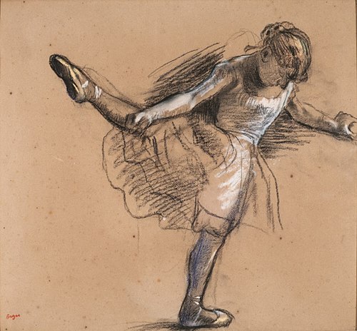 Danseuse debout, 1877, Edgar Degas