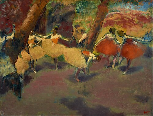 Before the Performance, 1896, Edgar Degas