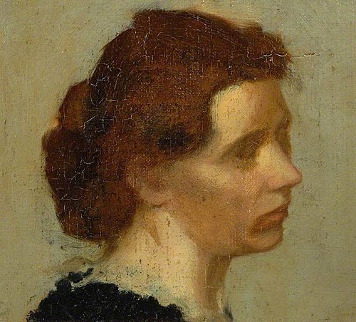 Tête de femme, 1873, Edgar Degas