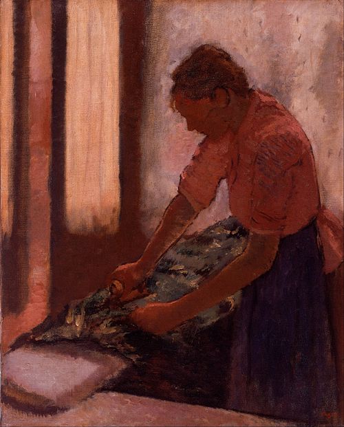 Woman Ironing, 1892, Edgar Degas