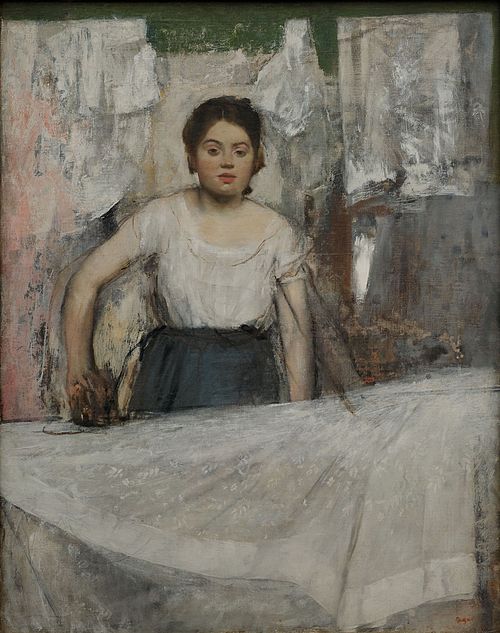 La repasseuse, 1869, Edgar Degas