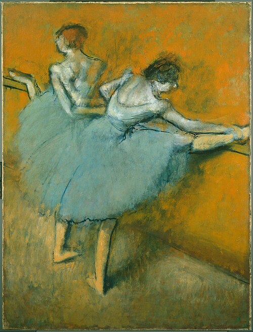 Dancers at the Barre, 1900, Edgar Degas