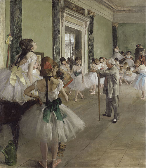 La Classe de danse, 1871, Edgar Degas