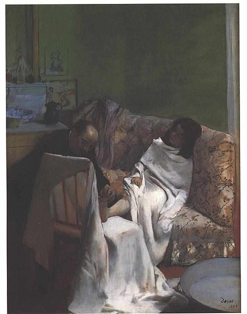 Le Pédicure, 1873, Edgar Degas