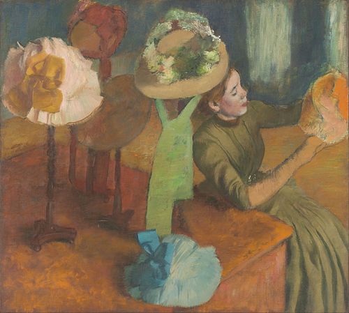 Chez la modiste, 1879, Edgar Degas