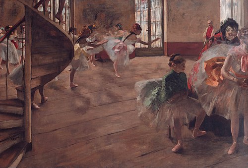 Ballet Rehearsal, 1874, Edgar Degas