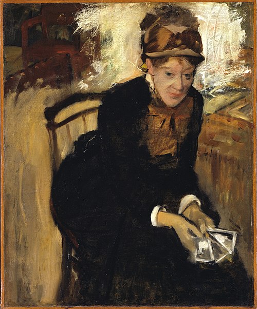 Mary Cassatt, 1884, Edgar Degas