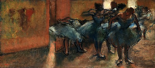 Dancers in the Foyer, 1889, Edgar Degas