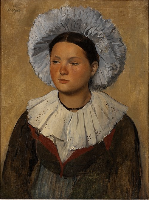 La Savoisienne, 1860, Edgar Degas
