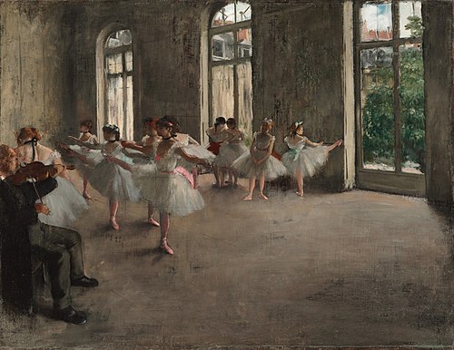 The Rehearsal, 1873, Edgar Degas