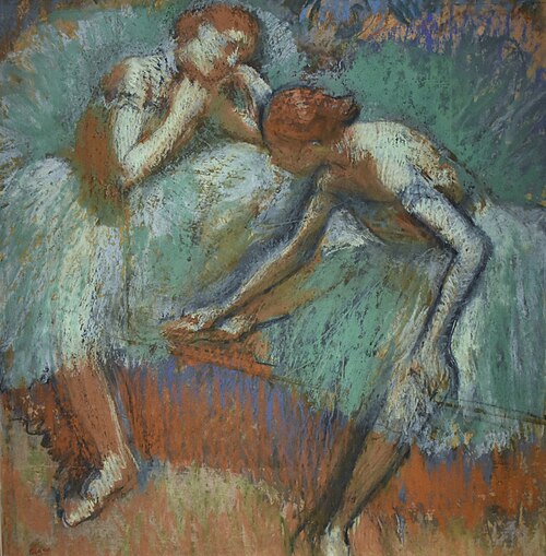 Two Dancers, 1898, Edgar Degas
