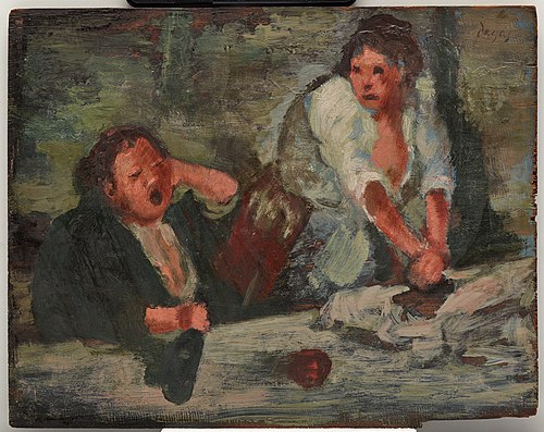 Wash Women, , Edgar Degas