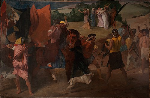 The Daughter of Jephthah, 1859, Edgar Degas