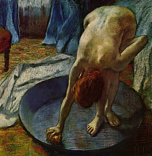 The Tub, 1886, Edgar Degas