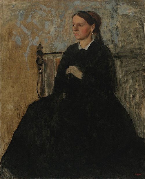 Julie Burtey, 1867, Edgar Degas