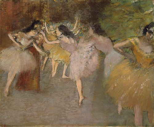 Rehearsal Before the Ballet, 1877, Edgar Degas