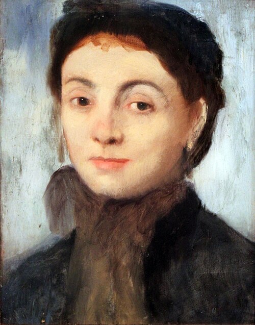 Portrait de Joséphine Gaujelin, 1867, Edgar Degas