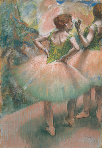 Dancers, Pink and Green, 1894, Edgar Degas