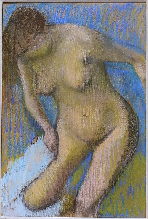 After the bath, 1886, Edgar Degas