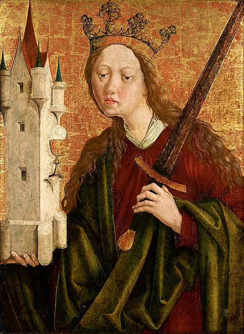 St. Barbara, 1485, Michael Pacher