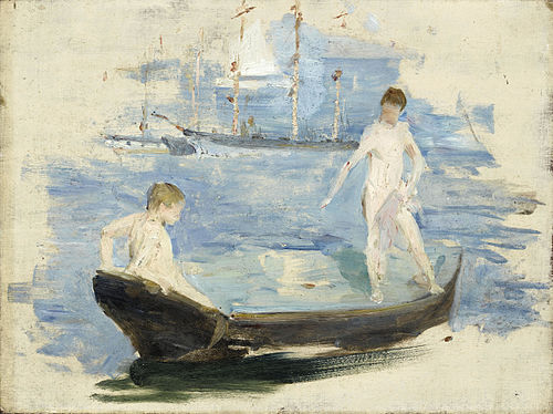 Preliminary Sketch for „August Blue“, 1893, Henry Scott Tuke