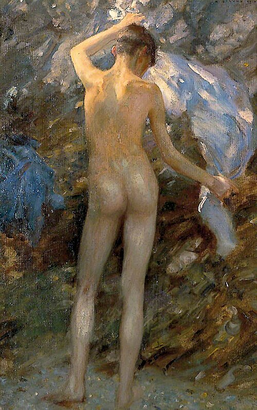 The Blue Jacket, 1918, Henry Scott Tuke