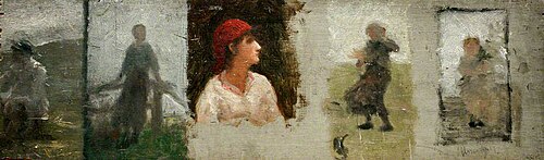 Italian Sketches, 1881, Henry Scott Tuke