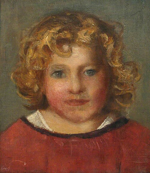 Liz (recto), 1884, Henry Scott Tuke