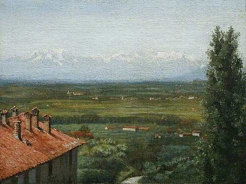 Italian Landscape, 1881, Henry Scott Tuke