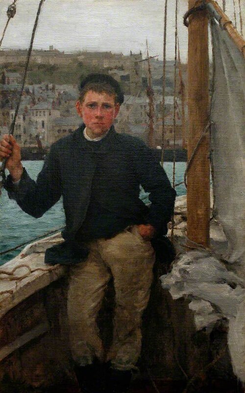 Our Jack, 1886, Henry Scott Tuke