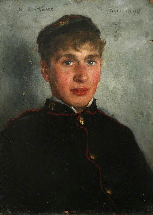 William J. Martin, 1890, Henry Scott Tuke