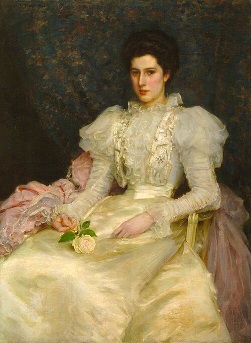 Miss Muriel Lubbock, 1898, Henry Scott Tuke